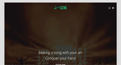 Desktop Screenshot of jouzik.com